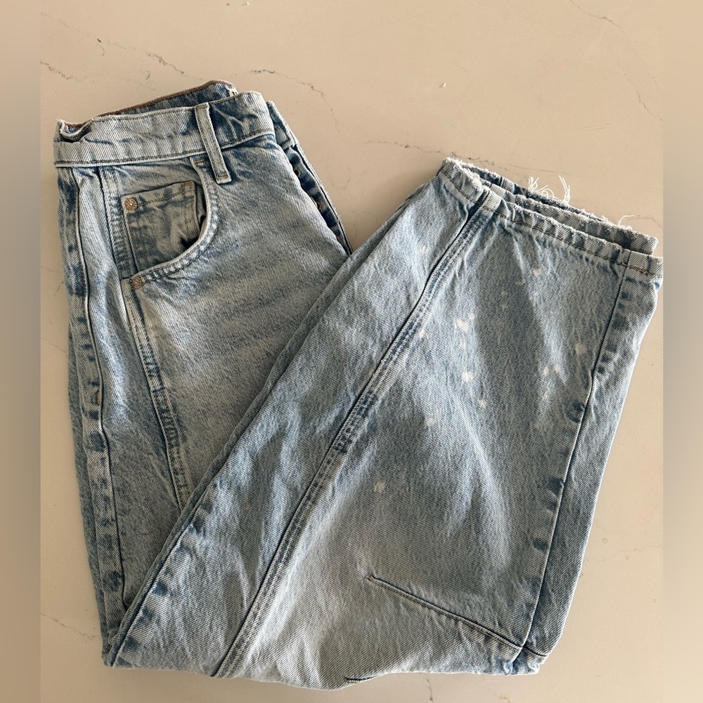 Worn Twice! FP Barrel Jean